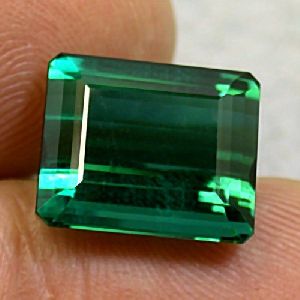 green tourmaline gemstone