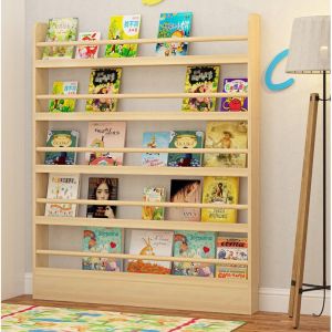 Wooden Book Rack