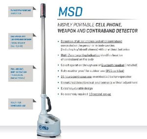 MSD Pole Metal Detector