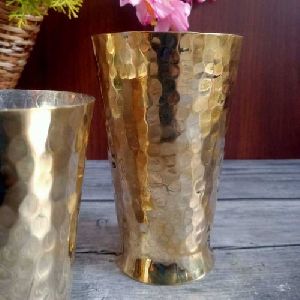 Brass Lassi Glass