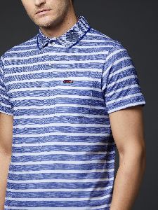 Carlo Stripes Pocket Polo T-Shirt
