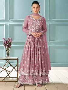 Embroidered Stitched Suit Set