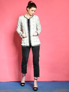 Jacquard Blazer