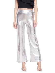 Silver Sheen Straight Pant