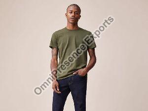 Mens Half Sleeve Round Neck T-Shirts