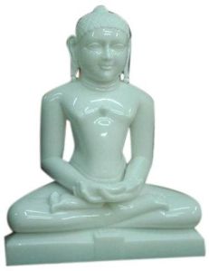 Marble Jain Swami Statue