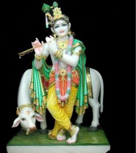 Marble Krishna Statue