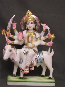 Marble Sheetla Mata Statue