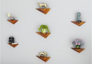 Elan Wooden Wall Shelves