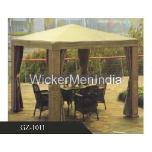 Wicker Garden Gazebo