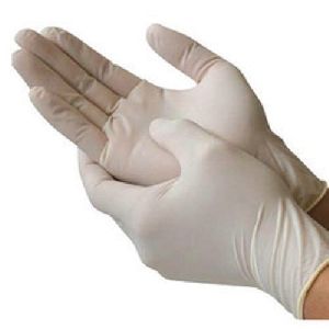 Non-Sterile Latex Examination gloves.