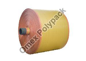 Yellow PP Woven Fabric Rolls