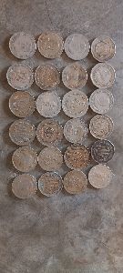 All worthable 1 rupee old indian logo coins