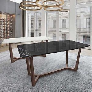 brass marble table