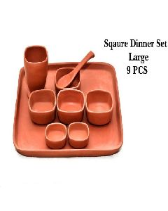 Clay Square Dinner Set