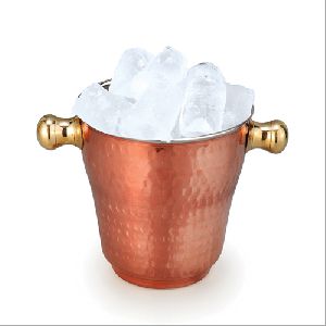 Copper Ice Cube Bucket