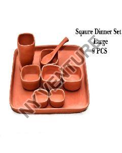 Clay Square Dinner Set