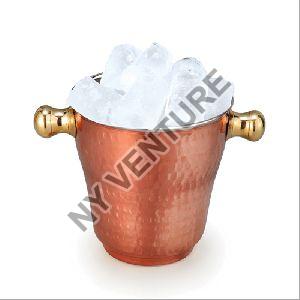 Copper Ice Cube Bucket