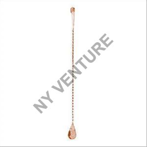 Copper Twisted Bar Spoon