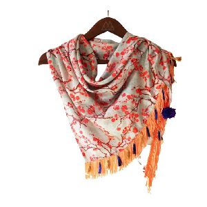 Printed Triangle Scarves