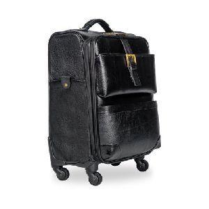 Wheeled Leather Bag