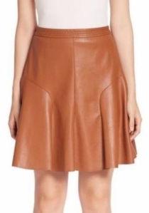 Women Leather Skirt