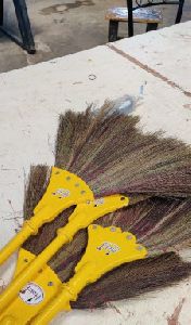 Hokibroom Premium - Long Handle Natural Soft Broom