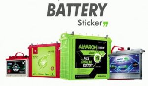 Automotive Battery Stickers
