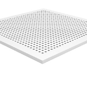 Perforated Acoustic Gypsum Ceiling Tiles