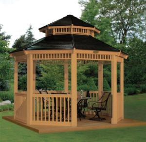 Wooden Outside Pergola