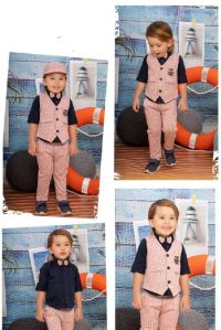 kids 3 pc suit set with cap