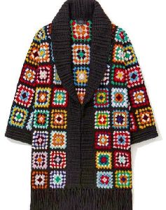 Crochet Trend winter jacket