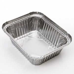 aluminum food container