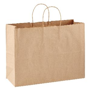 Brown Paper Shopping Bag