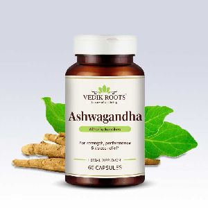 Vedikroots Ayurveda Ashwagandha 60 Capsules