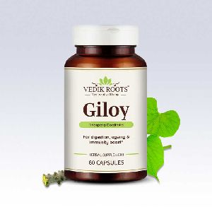 Vedikroots Ayurveda Giloy 60 Capsules