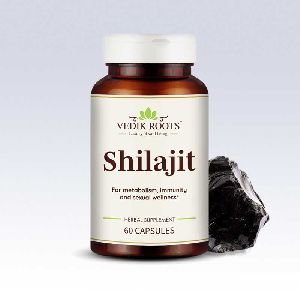 Vedikroots Ayurveda Shilajit 60 Capsules