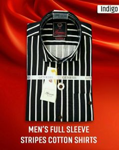 Mens Stripes Cotton Shirt