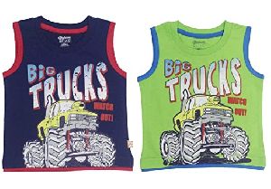 Boys Sleeveless T-Shirts