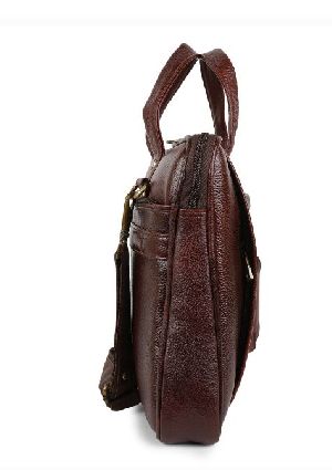 NDM Brown Leather Laptop Bags