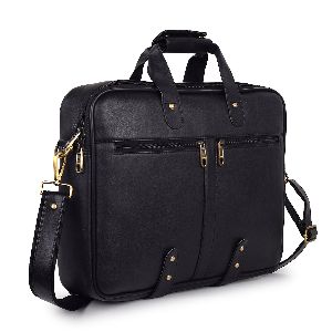 PU Black Laptop Bags
