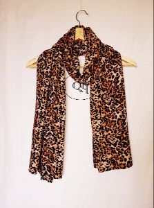 Animal print scarves and stoles