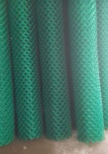 pvc coated gi wire chainlink fencing mesh