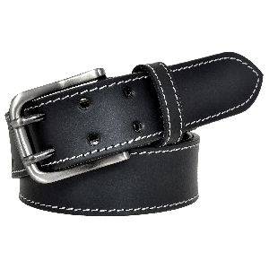Men\'s Double Pin Full Grain Leather Belt