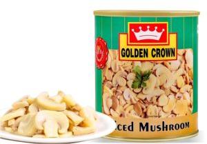 Golden Crown Mushroom Slice