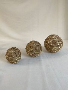 Decorative Jute Felt Ball