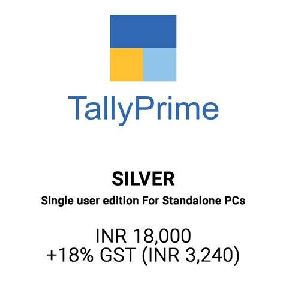Tally Prime Silver Single User Software