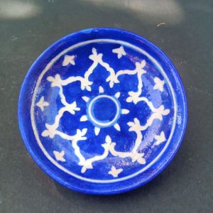 Heritage India /Blue Pottery Wall Hanging Plates Size 4