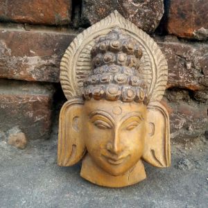 Heritage India Wooden face Mask Wall Hanging FMW-006