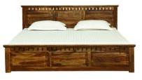 Royal Solid Wood King Size Bed